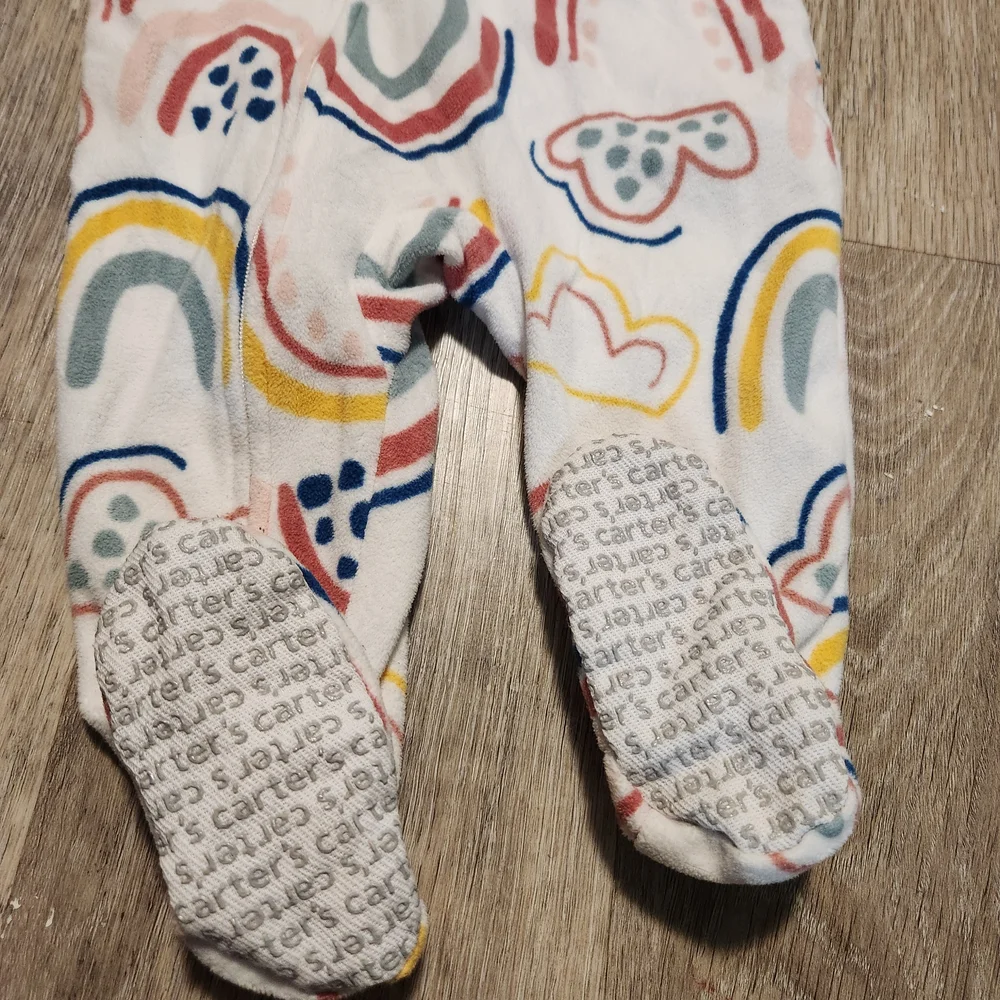 Carter's Colorful Rainbow Footie - Picture 3 of 4
